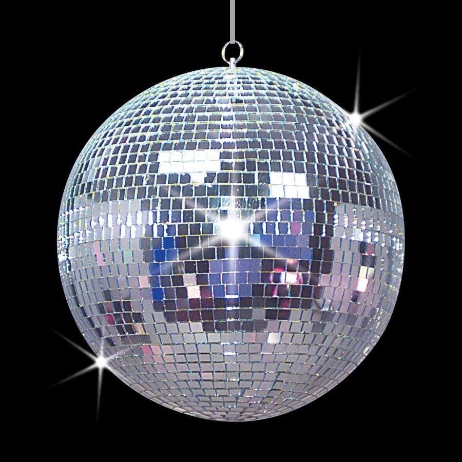 1/2/4 Packs 6 Mirror Glass Disco Ball DJ Dance Home Party Club