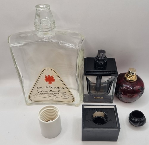 Bundle Of Empty After Shave And Perfume Bottles Aqua Di Parma Dior Homme Poison - Picture 15 of 24