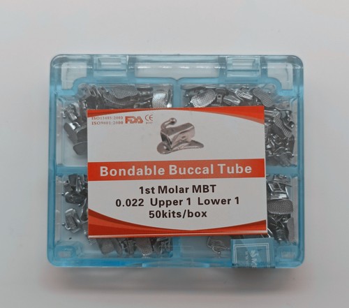 Dental Orthodontic Buccal Tube Bondable Roth/MBT 022" Mesh Base 1st/2nd Molar - Picture 14 of 25