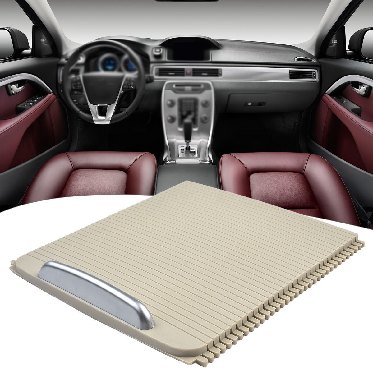 1 X 39870905,Center Console Sliding Cover Beige, For Volvo 1 X 39870905,Center Console Sliding Cover Beige, For Volvo