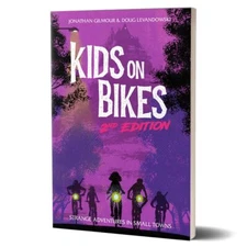 Kids on Bikes roleplaying game 2nd Ed Core Rulebook by Renegade Studios RGS01147