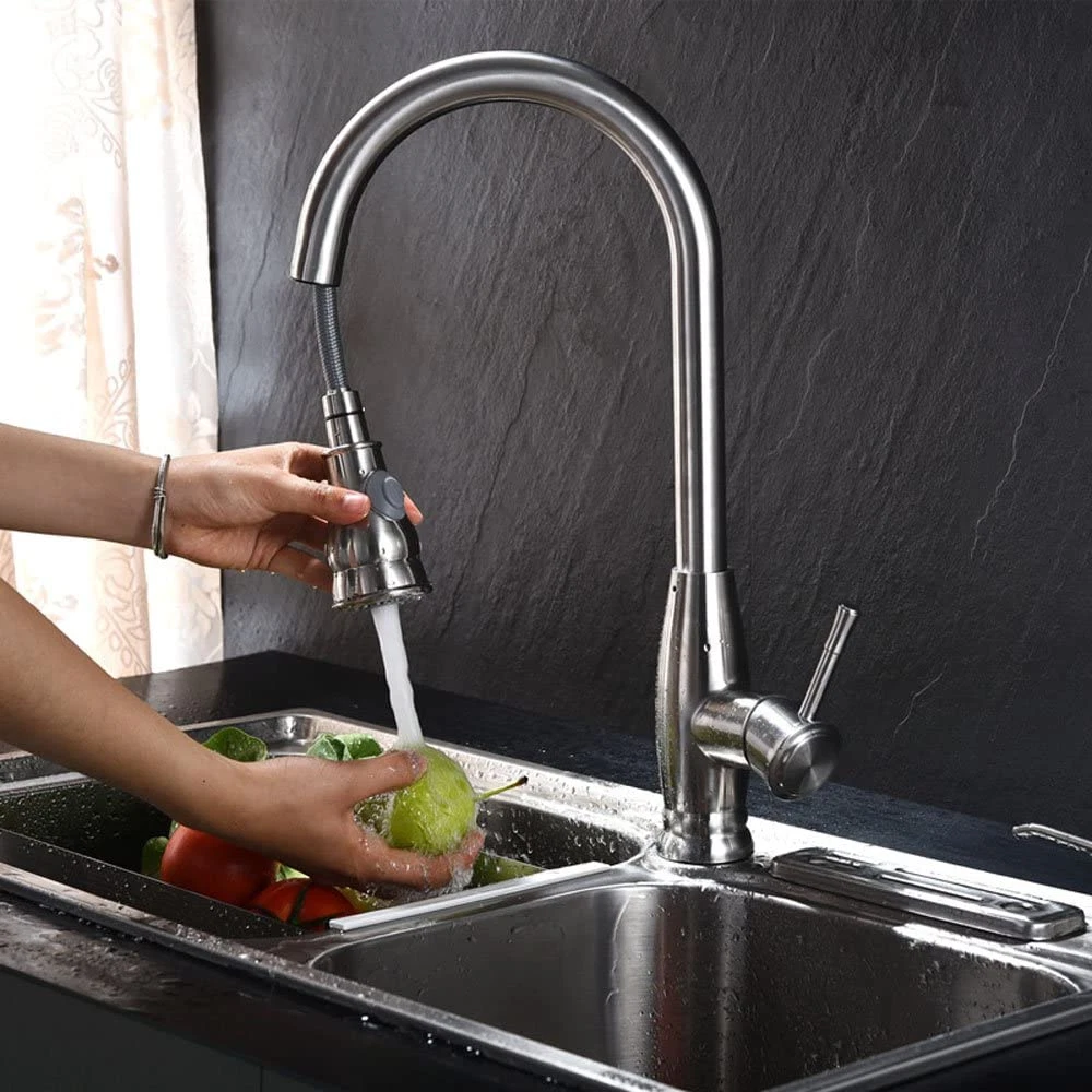 MOEN Banbury High-Arc 2-Handle Standard Kitchen Faucet With