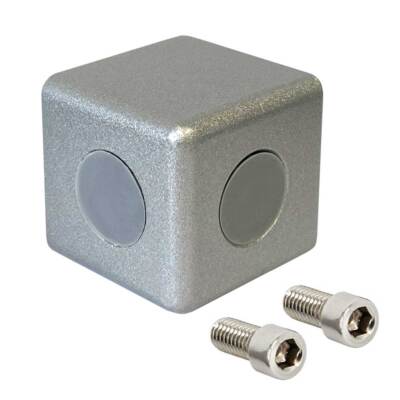 Würfelverbinder 2D 4040 Nut 8 Aluminium Profil Eckverbinder Aluprofil Verbinder