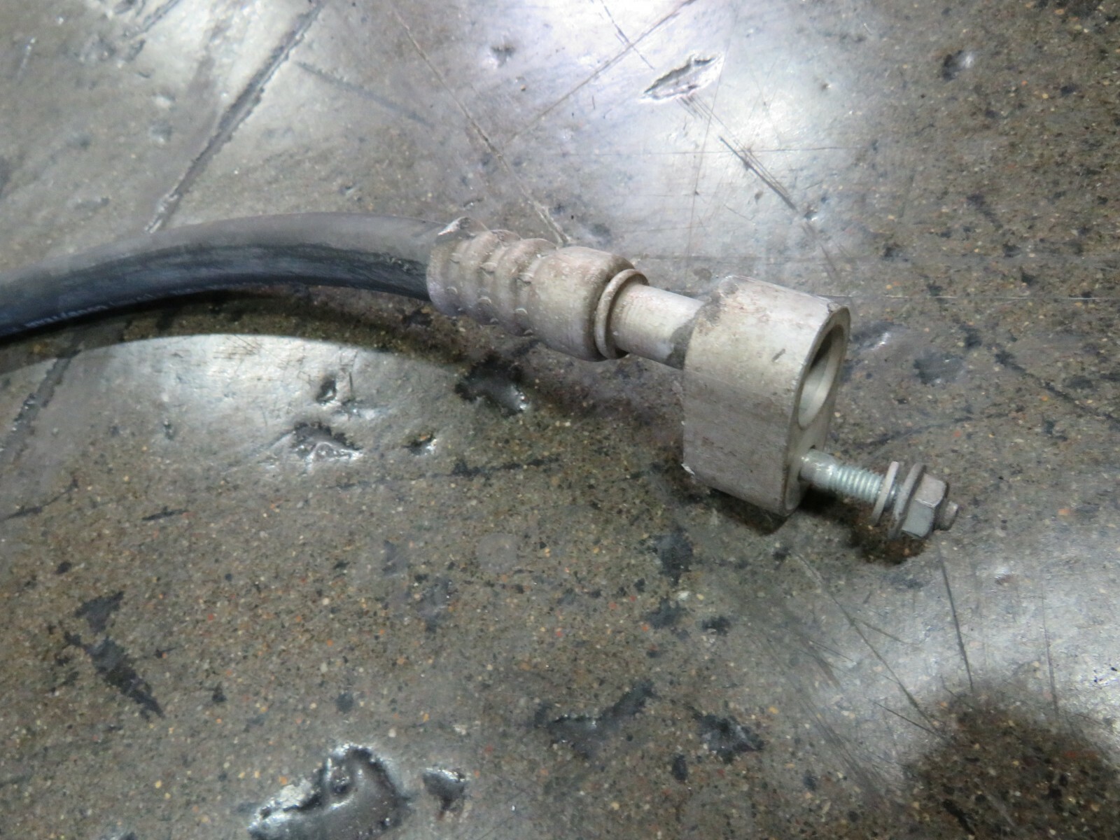 Maserati Quattroporte, Granturismo, Compressor to Line Hose, Used, P/N 69666400