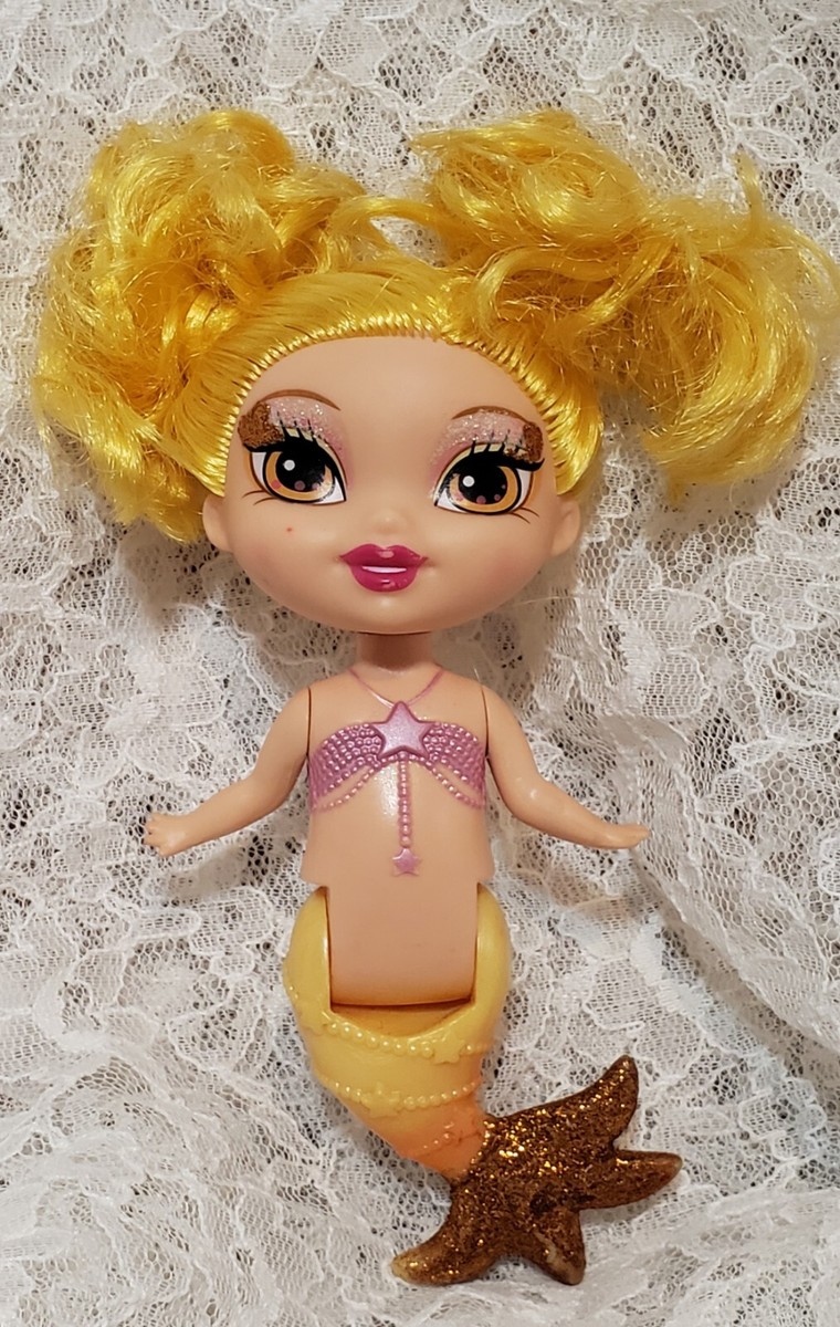 Barbie Fairytopia Merfairies Yellow Mermaid Mermadia 2003 Mattel