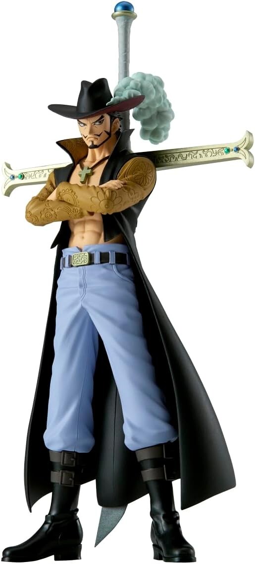 Banpresto - One Piece - Dracule Mihawk DXF ~The Grandline Series ワンピース DXFフィギュアDRACULE.MIHAWK