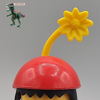 2 Chapeaux Jaunes Playmobil Pour Jokers/clowns - Neufs, Parfaits Pour Château Ou Cirque