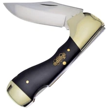 Frost Cutlery Choctaw Folding Knife 2.75" Stainless Blade Buffalo Horn Handle