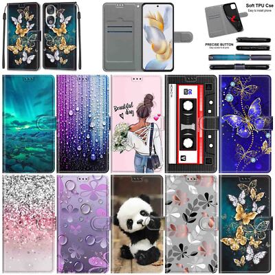 Dustproof Leather Magnetic Rugged Case Cover For Huawei Honor Magic X8 X9 90 X7
