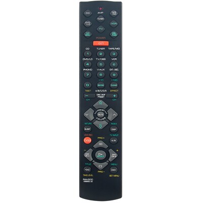 RAV200 V269010US Replace Remote for Yamaha AV Receiver HTR-5140 RX-V495 YHT-22