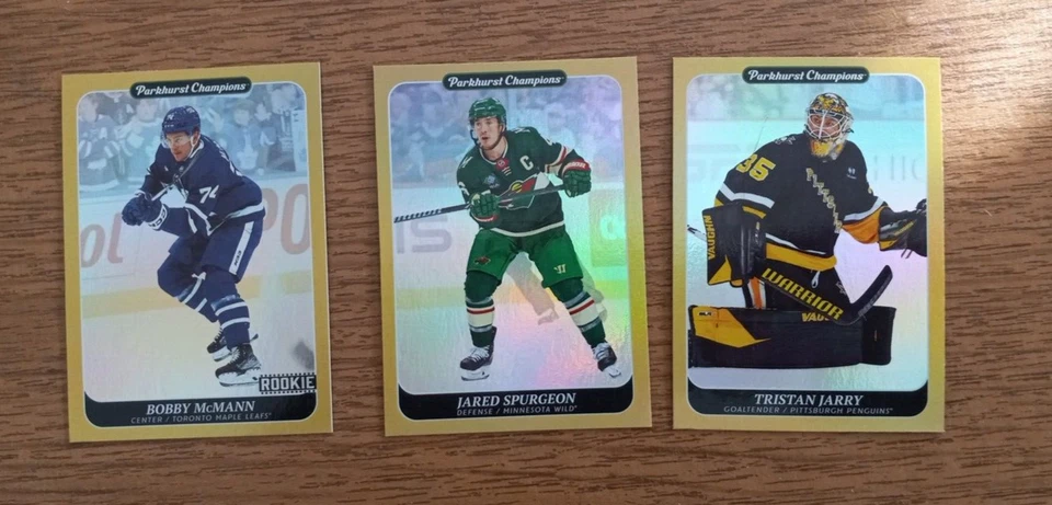 2023-24 Parkhurst Champions Hockey INSERT & PARALLEL Single Card - Image 4 of 4