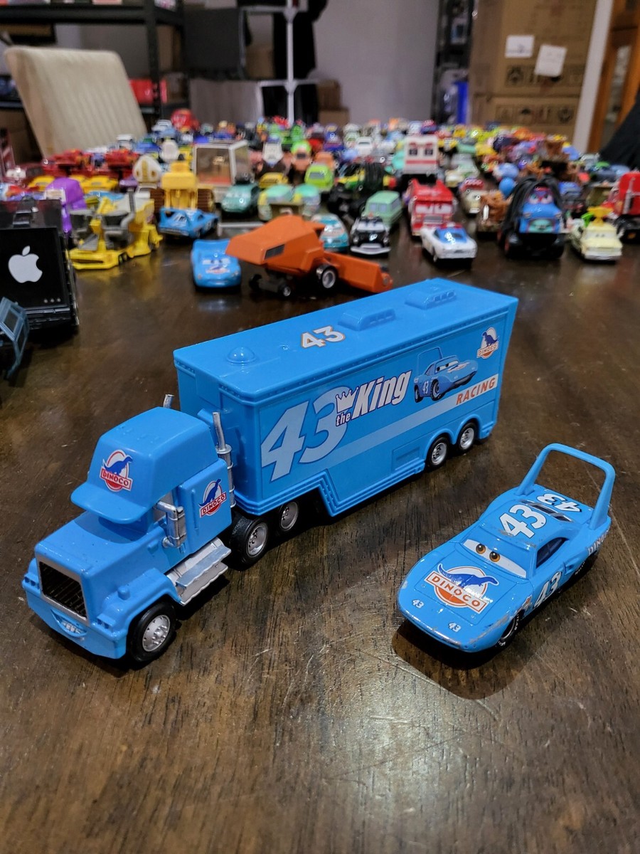 Disney Pixar Cars /Trucks #43 Dinoco The King Racing Team 21cm