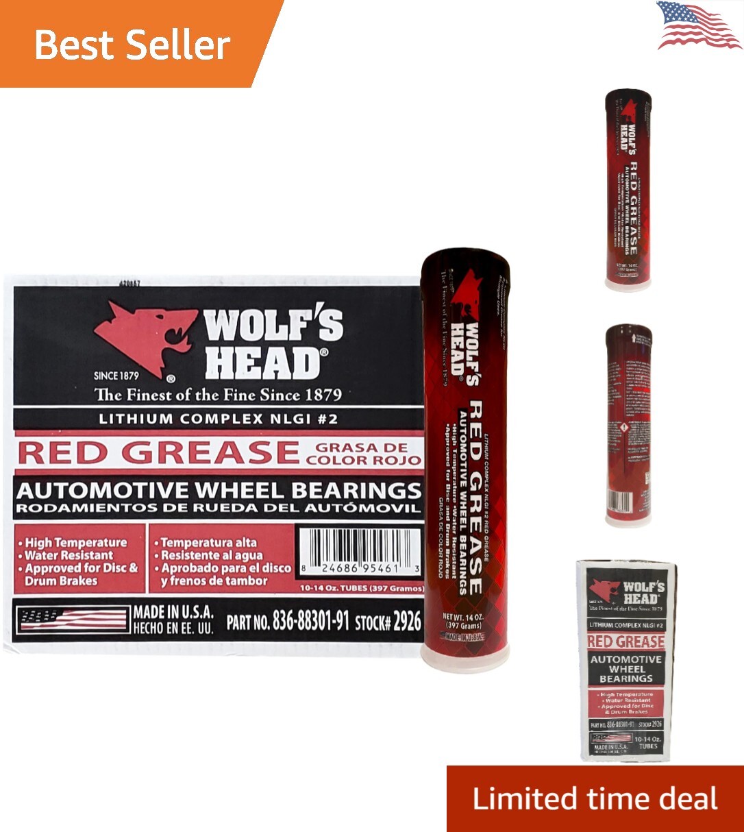 Premium Automotive/Truck Chassis & Bearing Grease - Rust & Corrosion Protection