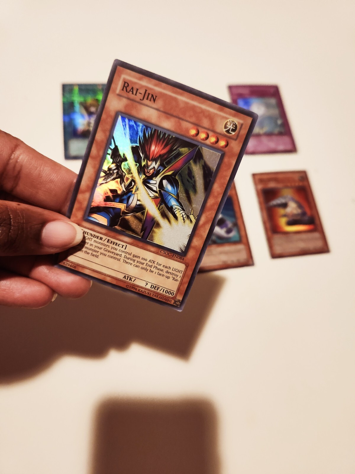 Yu-Gi-Oh! Rai-Jin – Super Rare – CSOC-EN084 – Crossroads Of Chaos – Unlimited Edition
