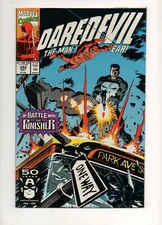 Daredevil #292 PUNISHER X-Over 1991 NM+ 9.6! TASKMASTER APP! CHICHESTER Begins!