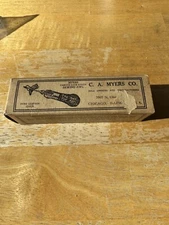 Antique Sewing Awl In Original Box. C.A. Myers Co.