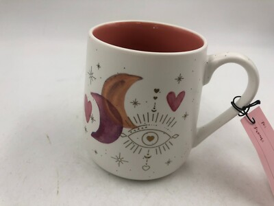 Sheffield Home Ceramic 18oz Moon, Eye & Heart Coffee Mug BB02B12017