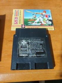 R.B.I. Baseball: RBI Tengen (Nintendo NES, 1988) Authentic! Complete! CIB!