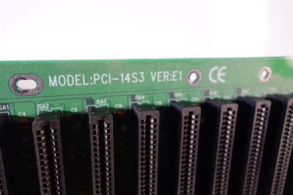 IEI PICMG PCI-14S3 VER E1 Industrial Backplane 10x ISA 4x PCI Slot - Image 2 of 2