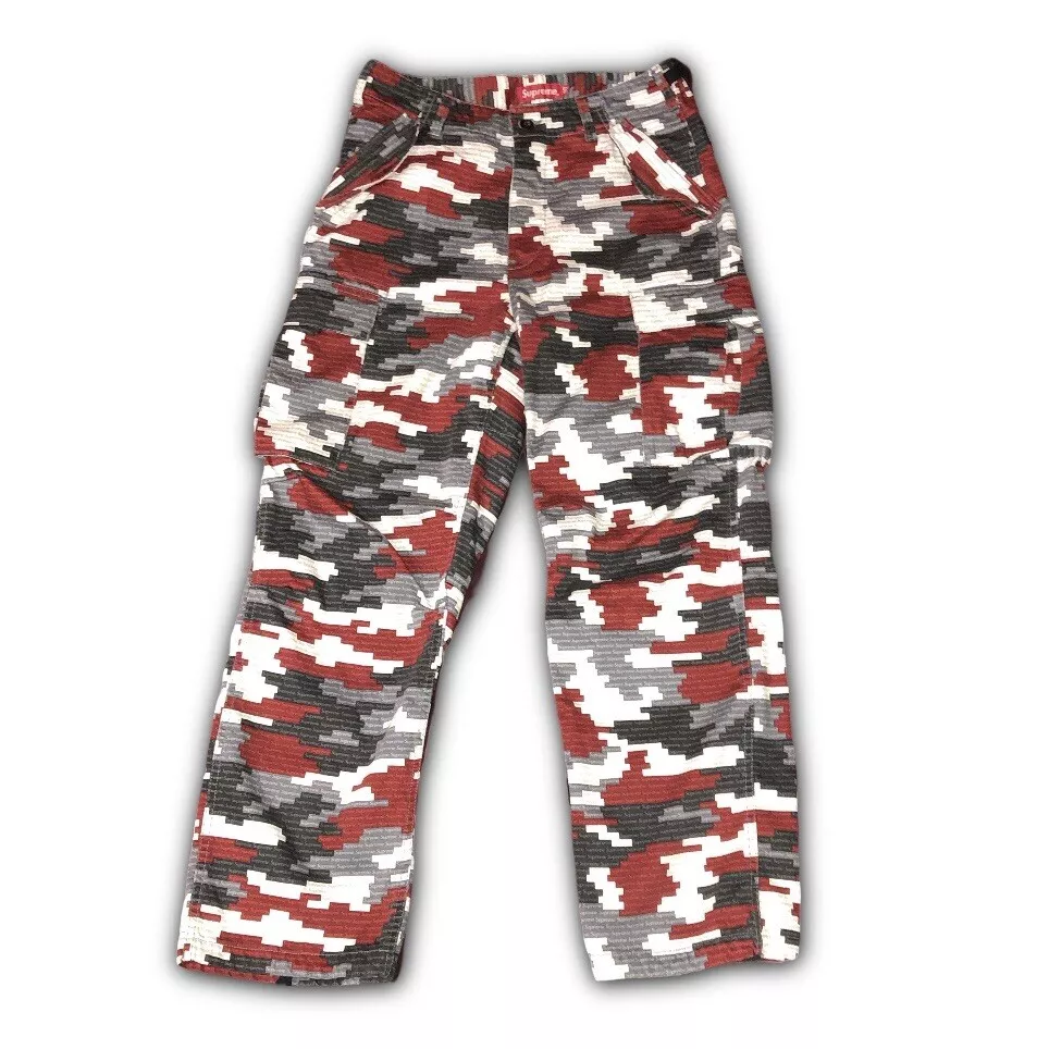 Supreme Camo Cargo Pants Size 30