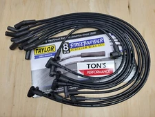 Taylor Cable 51063 Street Thunder 8mm Ignition Wire Set Chevy Small Block V8 SBC