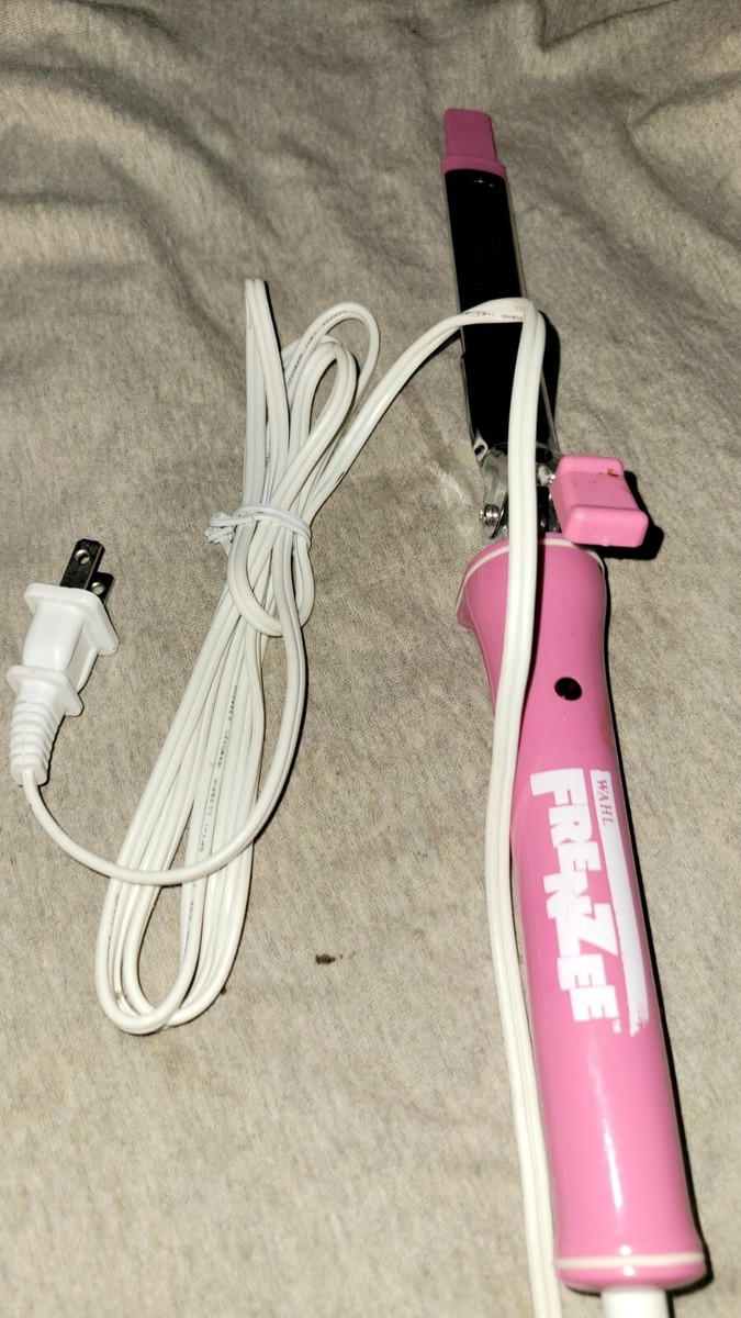 Curling Iron 1991 Styling Iron Wahl FRENZEE Flat Iron Z Shaped
