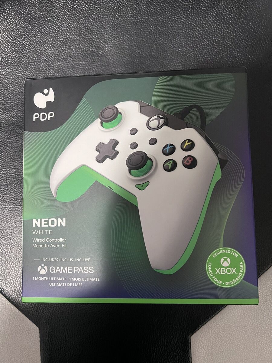 PDP Wired Xbox/PC + 1 Month Gamepass Xbox Neon Black