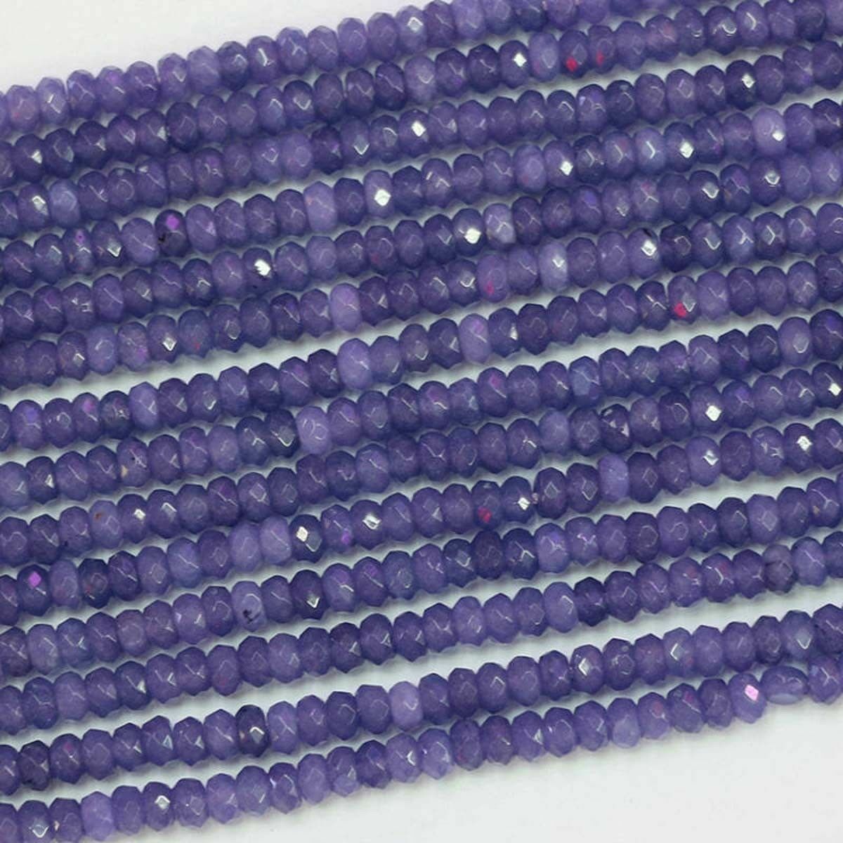 Perline Rondelle In Pietra Preziosa Naturale 2x4mm Perline In