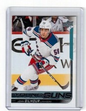 2018-19 Upper Deck Series 2 Young Guns Card John Gilmour New York Rangers (SP)