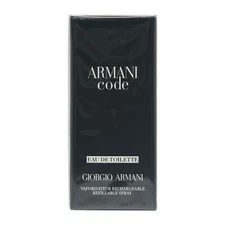 Giorgio Armani Armani Code Eau de Toilette for Men Refill 2.5oz/75ml,NEW IN BOX!