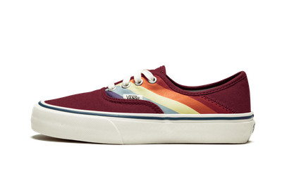 vans retro rainbow authentic sf sneaker