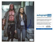 Sasha Lane "Hellboy" AUTOGRAPH Signed 8x10 Photo ACOA