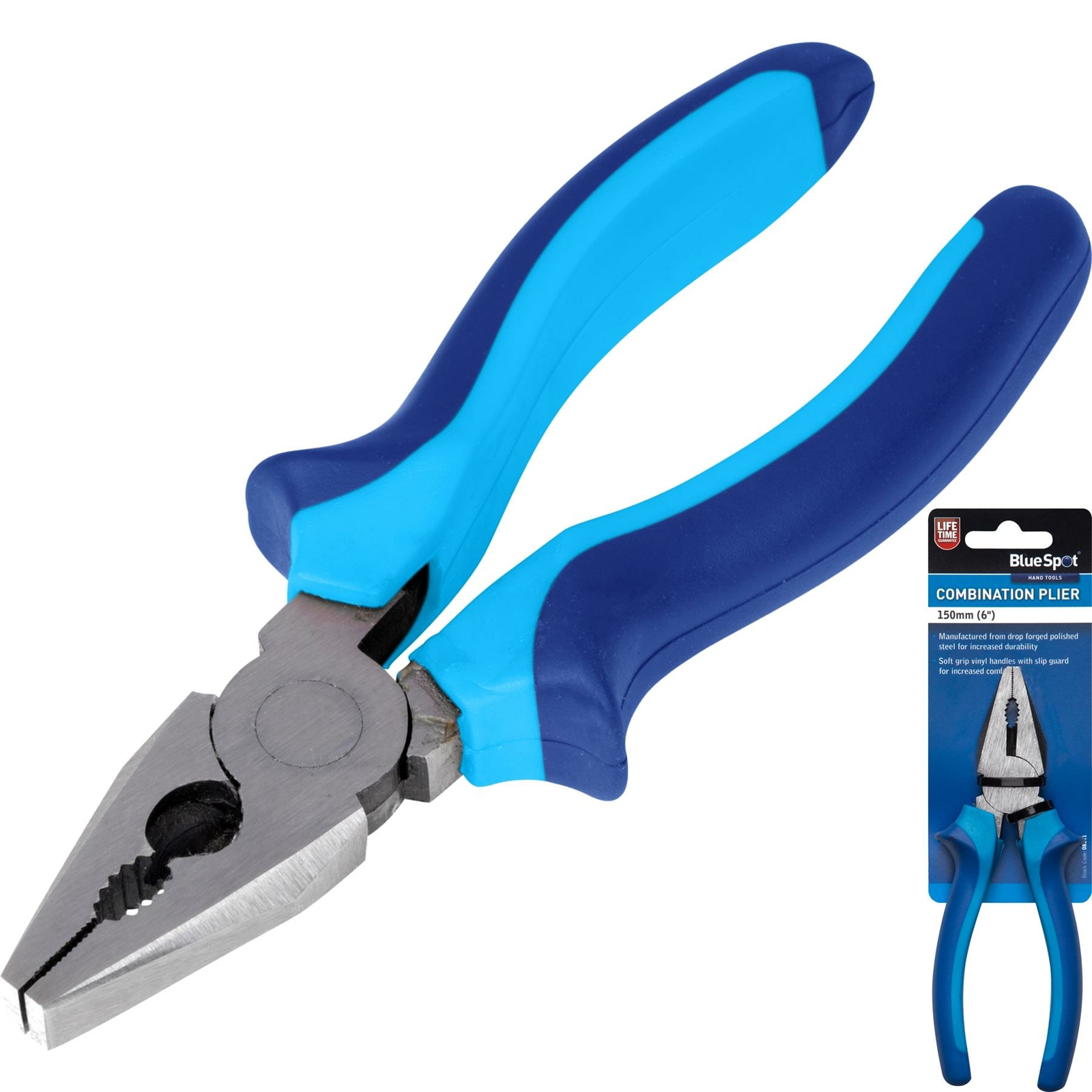 B&Q - 8191 Combination Pliers 150mm (6In) B/s8191 - Image 3