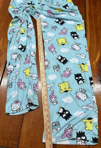 SANRIO HELLO KITTY & FRIENDS Size LARGE (36-38) SLEEP PAJAMAS PANTS BLUE - Picture 7 of 7