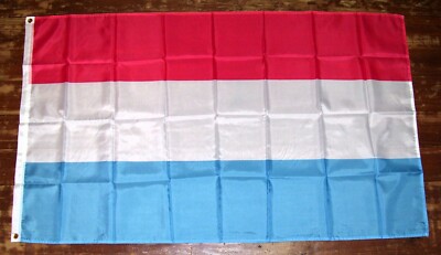 Luxembourg 3'x5' Flag Banner Luxembourgers