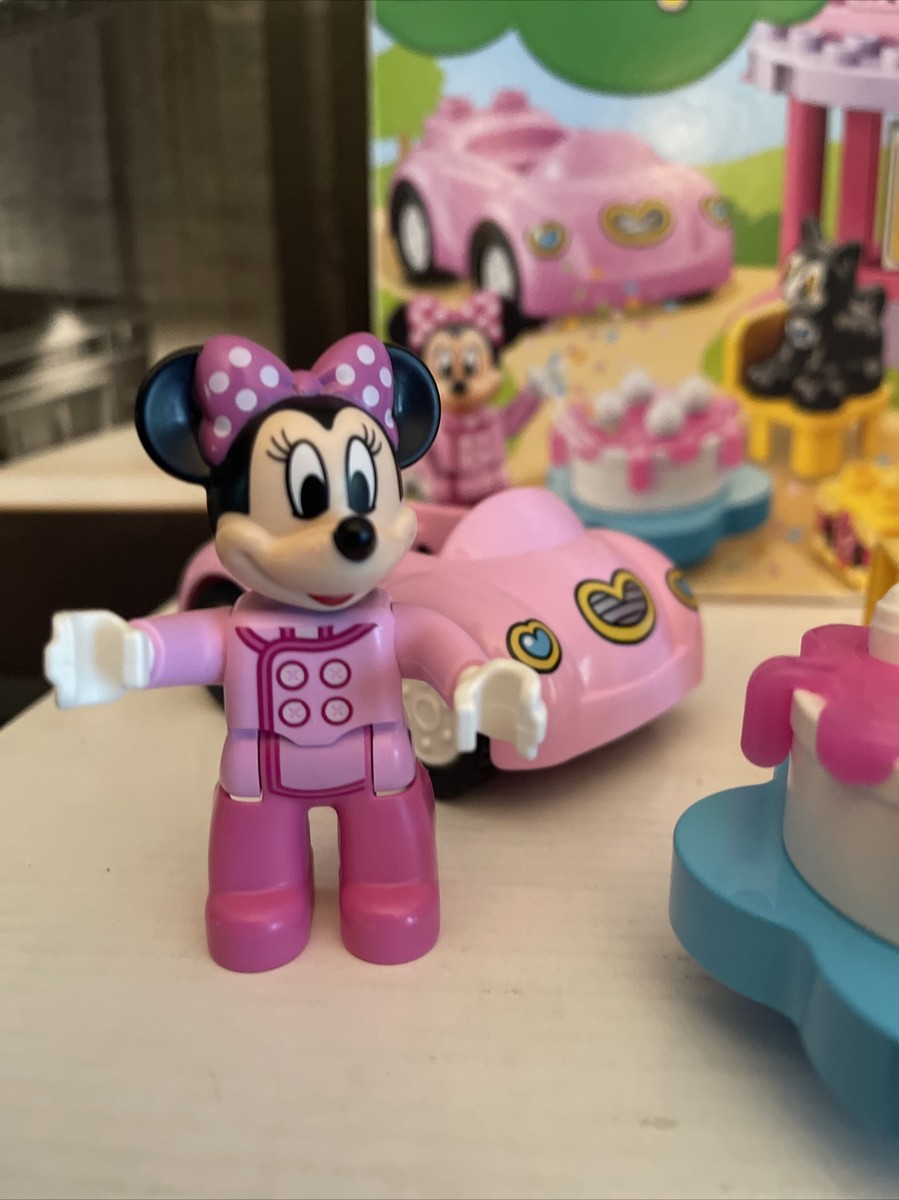 Lego Duplo Set 10873 Minnie's Birthday Party Cat Car Cake- 100