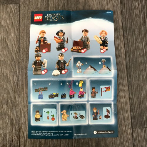 Lego Minifigure Leaflets/Checklists/Tick Sheet ONLY Choose Series - Picture 22 of 34