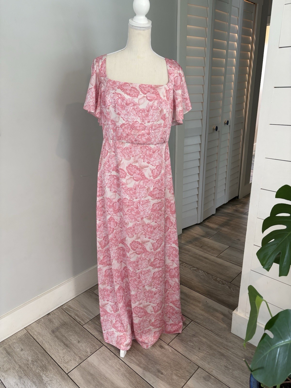 Sachin & Babi Antique Bouquet Aurora Floral Gown Size 10 $365