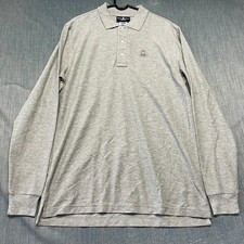 Psycho Bunny Men's Polo Shirt Size 6 Gray 100 Pima Cotton Pique Classic