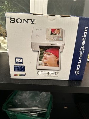 New Sony Printer Picture Station DPP-FP67 Digital Camera Card Slot Photo Display