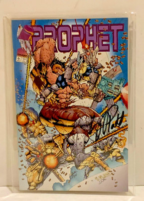 PROPHET #6 Signed By STEPHEN PLATT COA 1038/1500 (1994 Image Comics) VF/NM