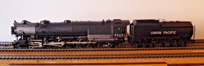 Key Imports HO Union Pacific 9000 Klasse 4-12-2 UP Messing Dampflok