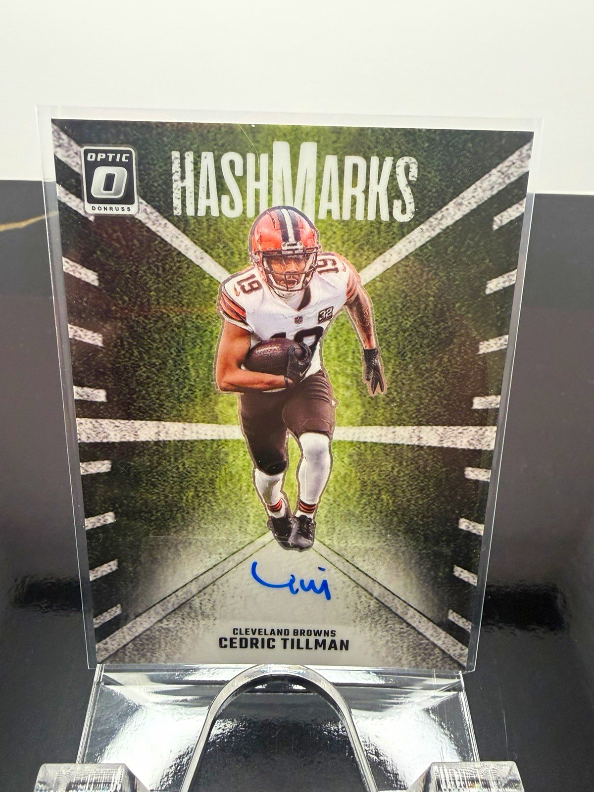 2024 Panini Donruss Optic - Hash Marks Cedric Tillman #HM-CTN Auto Browns