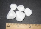 5 RARE TUMBLED NATURAL ANGELINITE CRYSTAL CALCITE STONE MINERALS FLORIDA ~ 27.9g — photo 1