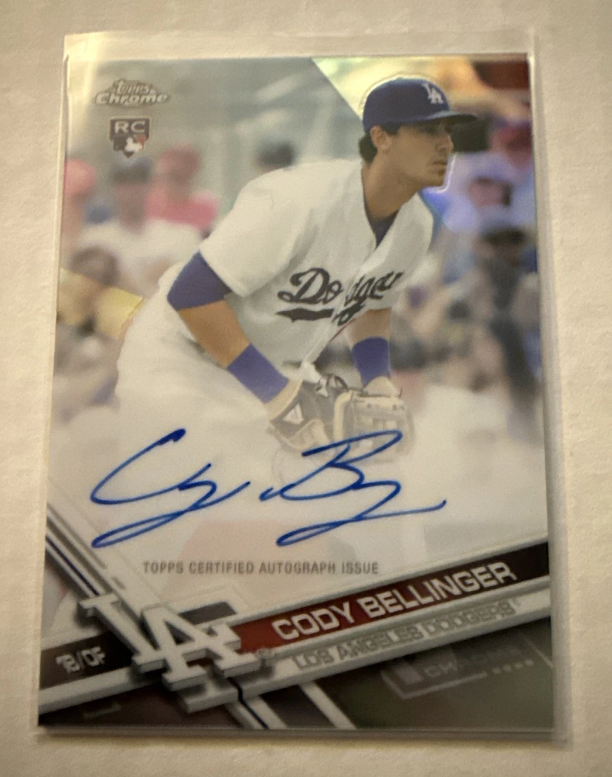 Cody Bellinger trading card