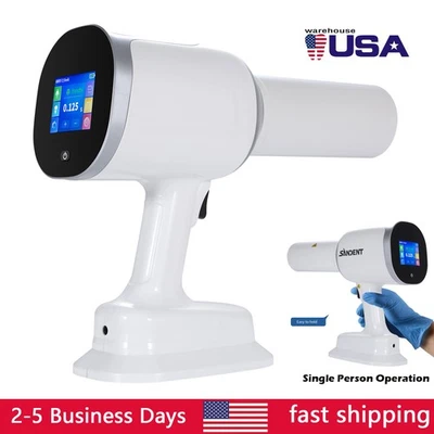 SANDENT Dental X Handhold Unit System Ray Digital Machine High Frequency +Scatter Shield