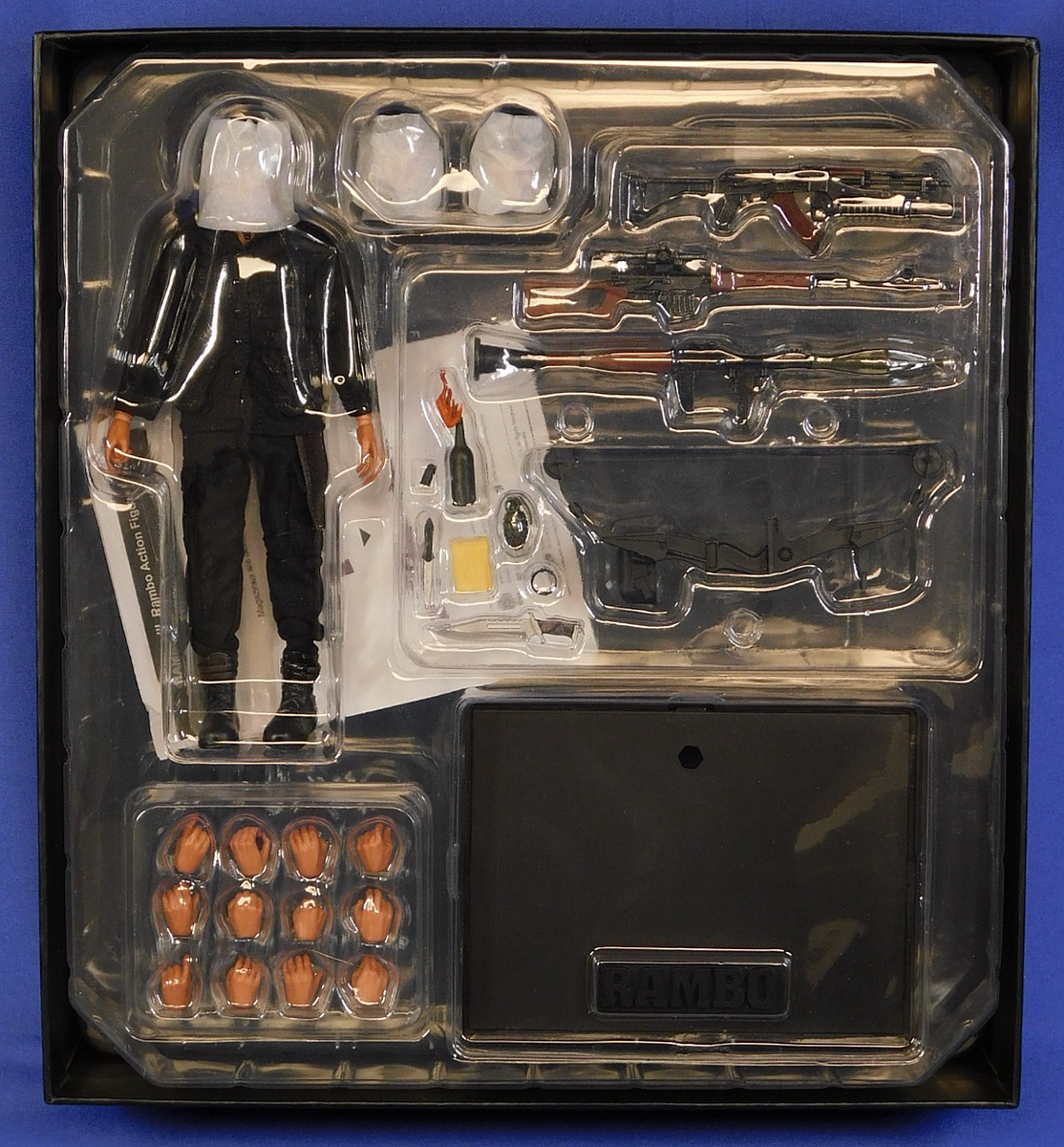 RAMBO FIRST BLOOD PART 3 III 1:12 SUPER SERIES HIYA TOYS | eBay