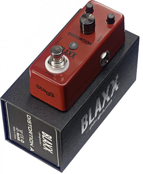 Stagg BX-DIST A Electric Guitar Distortion Mini Effects Pedal
