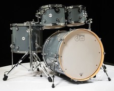 DW Design Series 4pc Drum Set - Steel Grey 10...