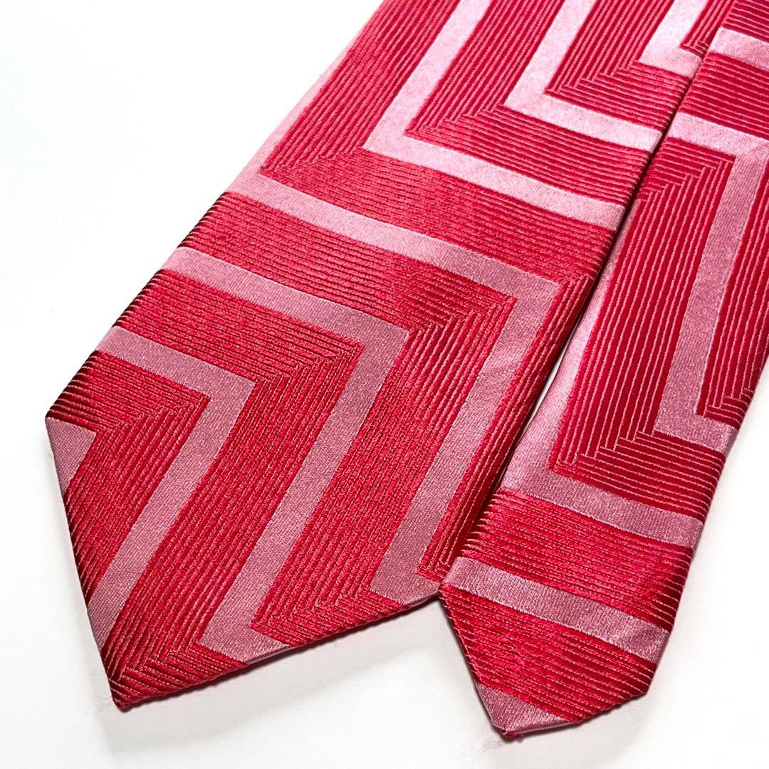 Paul Smith Tie Zigzag Pattern Good Condition - image 4